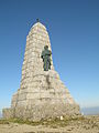 Denkmal Diables bleus von Osten aus gesehen