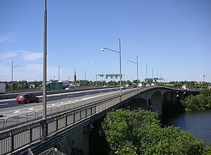 Gröndalsbron från Ormberget, 2008.