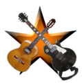 The Guitar Barnstar is awarded to those who contribute exceptionally to guitar-related articles. Introduced and designed by Opa from the Hungarian Wikipedia.
