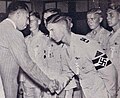 The Hitlerjugend meeting with Japanese leader Prince Fumimaro Konoe, August 1938
