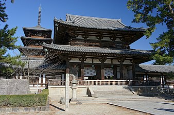 Chūmon al Hōryū-ji