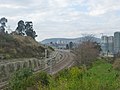 Kunming–Yuxi railway in Haikou Subdistrict, Xishan District, Kunming