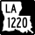 Louisiana Highway 1220 marker