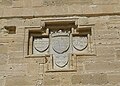 Lusignan escutcheon on the eastern wall