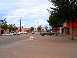 Main street in August 2006