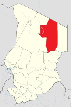 Fada is located in Chad