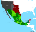 Image 56A map of Mexico 1845 after Texas annexation by the U.S. (from History of Mexico)