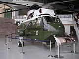 Un antiguo Marine One en la Biblioteca y Museo Presidencial de Ronald Reagan