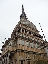 La cupola a padiglione della Mole Antonelliana