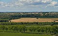 Vue est du village, depuis Castelnau-de-Guers.