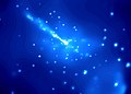 صورة لقنطورس أ - بالأشعة السينية من مرصد شاندرا الفضائي للأشعة السينية