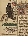 Image 50Geoffrey Chaucer, c. 1340s–1400, author of The Canterbury Tales (from History of England)