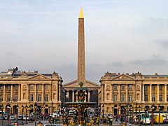 Obélisque de Louxor, place de la Concorde à Paris.