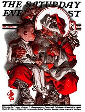 Joseph Christian Leyendecker, couverture du 22 décembre 1923