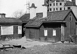 Skånegatan 108, cirka 1900.