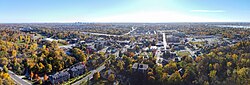 Aerial view of Streetsville