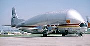 O Super Guppy F-BPPA que foi substituído pelo Beluga.