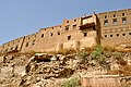 Wall of the Citadel during the restoration work in 2014. Hawler, Erbil, Kurdistan Region.