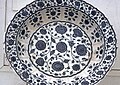 Iznik monochrome ware plate