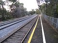 Northbound view in August 2008