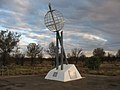 Monument marking the Tropic of Capricorn just north of Alice Springs, Northern Territory, Australia