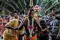 The Indian community celebrated Thaipusam festival in Medan
