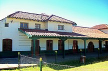 Former Valle Hermoso station, currently a cultural centre