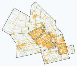 Kitchener is located in Regional Municipality of Waterloo