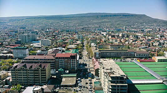 Vue de Makhatchkala.