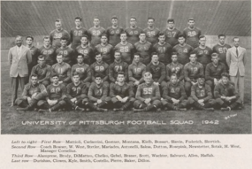 1942 Pitt Panthers football squad