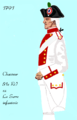 Uniforme du régiment de 1791 à 1792