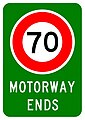 (A41-4) Motorway Ends