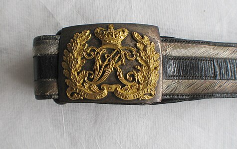 Belt worn by Lt Col Robert Wynyard. Auckland Museum