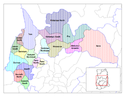 Districts of Bono Region