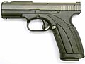 Caracal F, full size pistol with "Quick-Sight" sights.