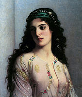 Jewish woman from Tangier by Charles Landelle (1874)
