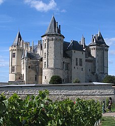 The château at Saumur