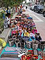 Colombian Wayuu crafts on Avenida Primera (1st Ave.)