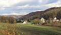 Vue de la partie basse du village.