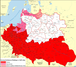 Речь Посполитая в границах 1635 года