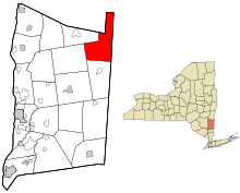 Location of North East, New York