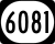 Kentucky Route 6081 marker