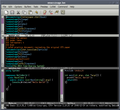 Image 17A screenshot of GNU Emacs 22.0.91.1, from Ubuntu’s emacs-snapshot-gtk package.