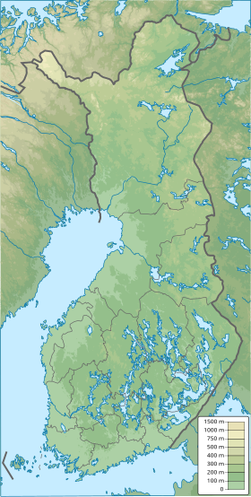 voir sur la carte de Finlande