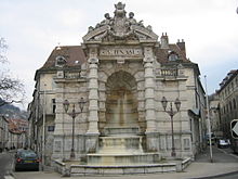 Fontaine place Jean Cornet.