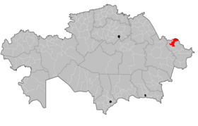 Localisation de District de Glubokoe