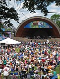 The Hatch Shell in Boston, where Green Day played an infamous concert promoting Dookie