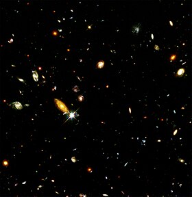 Image illustrative de l’article Champ profond de Hubble