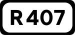 R407 road shield}}