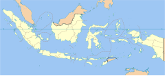 Sumatras tropiska regnskogsarv på kartan över Indonesien